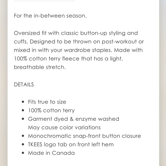 Tkees The overshirt black size 4 SOLD OUT unisex - Picture 7 of 11